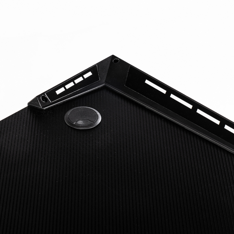 Biurko dla gracza komputerowe gamingowe z podświetleniem LED 120x60 czarno-czerwone Hermes