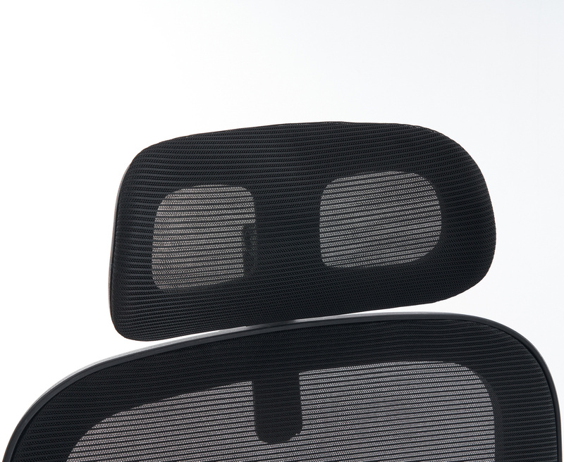 Fotel biurowy ergonomiczny obrotowy siateczkowy bujany krzesło czarny Classic