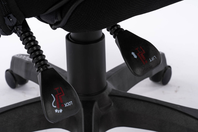 Fotel dla gracza gamingowy krzesło ergonomiczny obrotowy biurowy czarny King