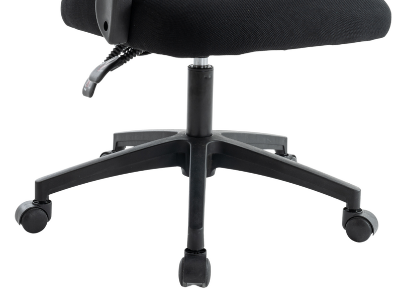 Fotel biurowy ergonomiczny obrotowy siateczkowy mesh krzesło czarny Nexus