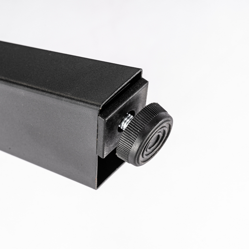 Biurko dla gracza komputerowe gamingowe z podświetleniem LED 120x60 czarno-czerwone Hermes