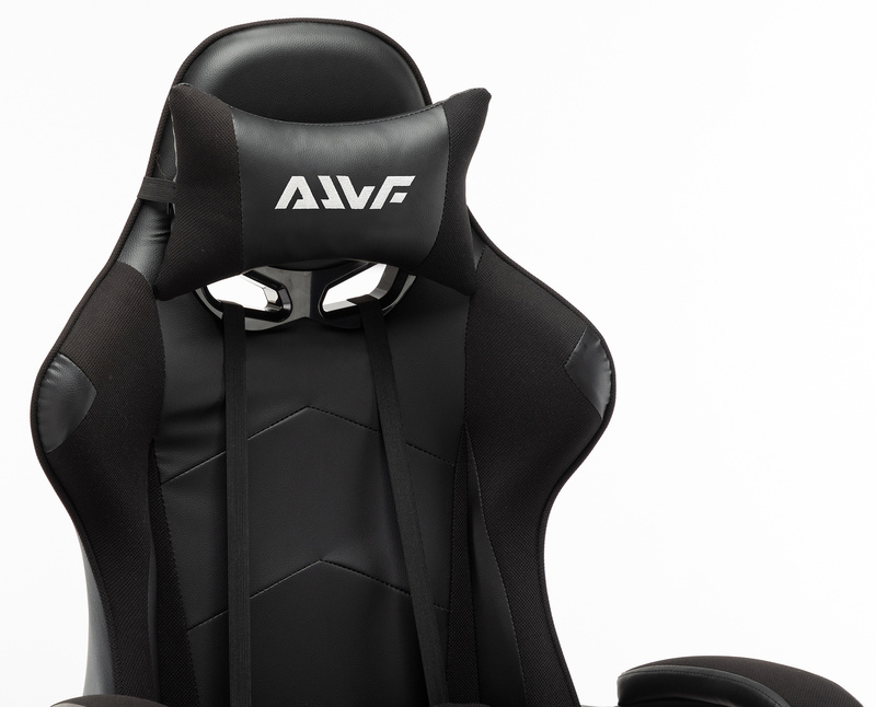 Fotel biurowy dla gracza gamingowy krzesło kubełkowe obrotowy czarny Vito