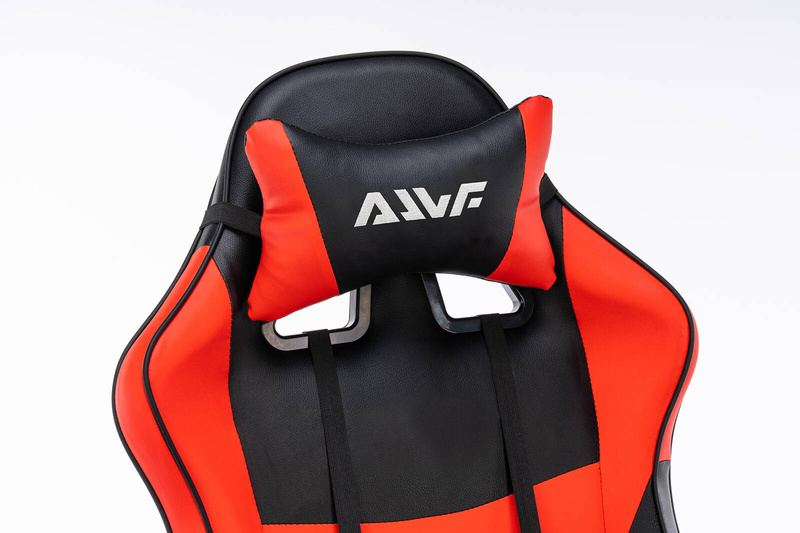 Fotel dla gracza gamingowy kubełkowy krzesło obrotowy czarno-czerwony Prince