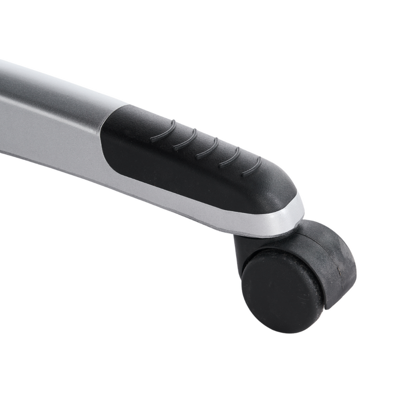 Fotel biurowy ergonomiczny obrotowy krzesło ekoskóra brązowy Grand