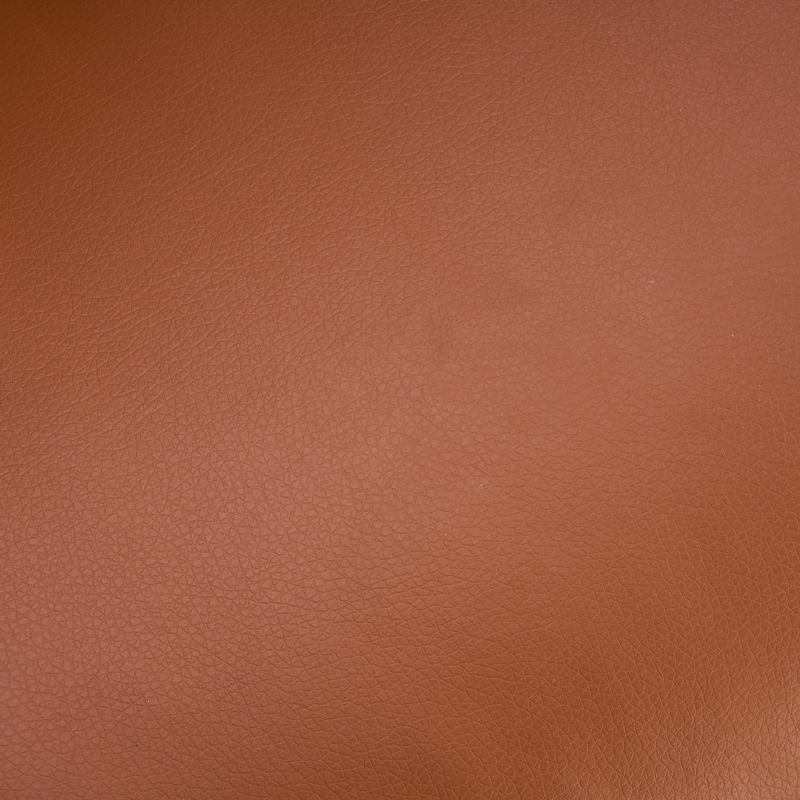 Fotel biurowy ergonomiczny obrotowy krzesło ekoskóra brązowy Grand