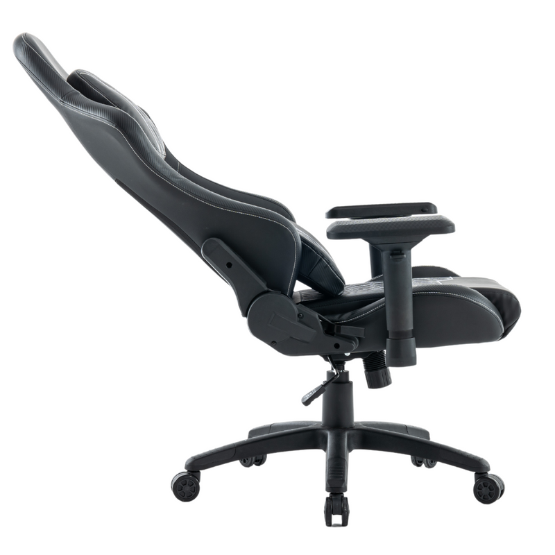 Fotel dla gracza gamingowy ergonomiczny krzesło czarny Tucker