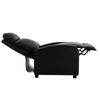 Fotel rozkładany wypoczynkowy relaksacyjny czarny Chuck