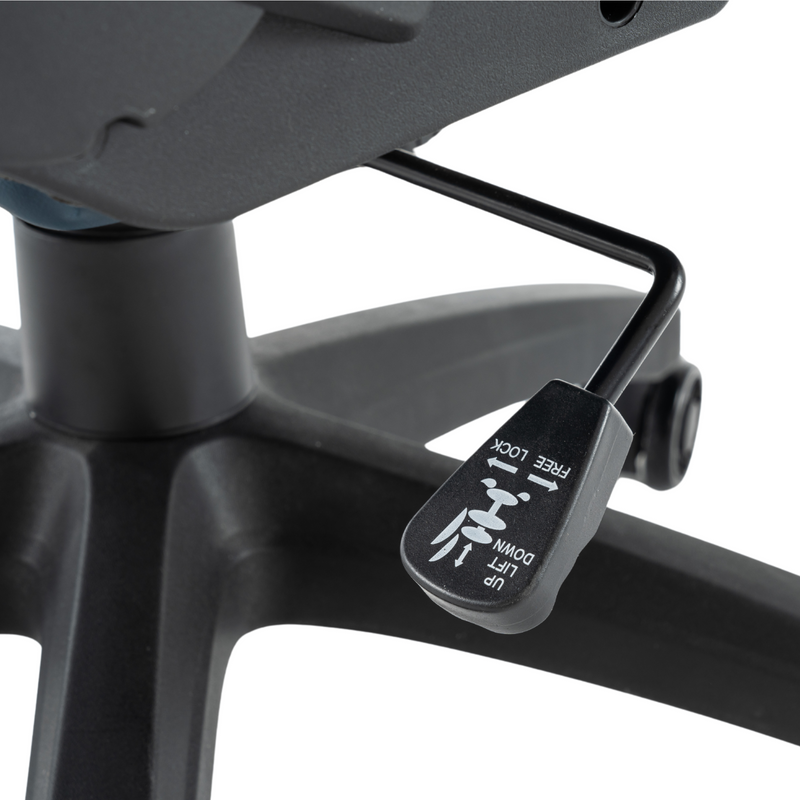 Fotel dla gracza gamingowy ergonomiczny krzesło niebieski Poseidon