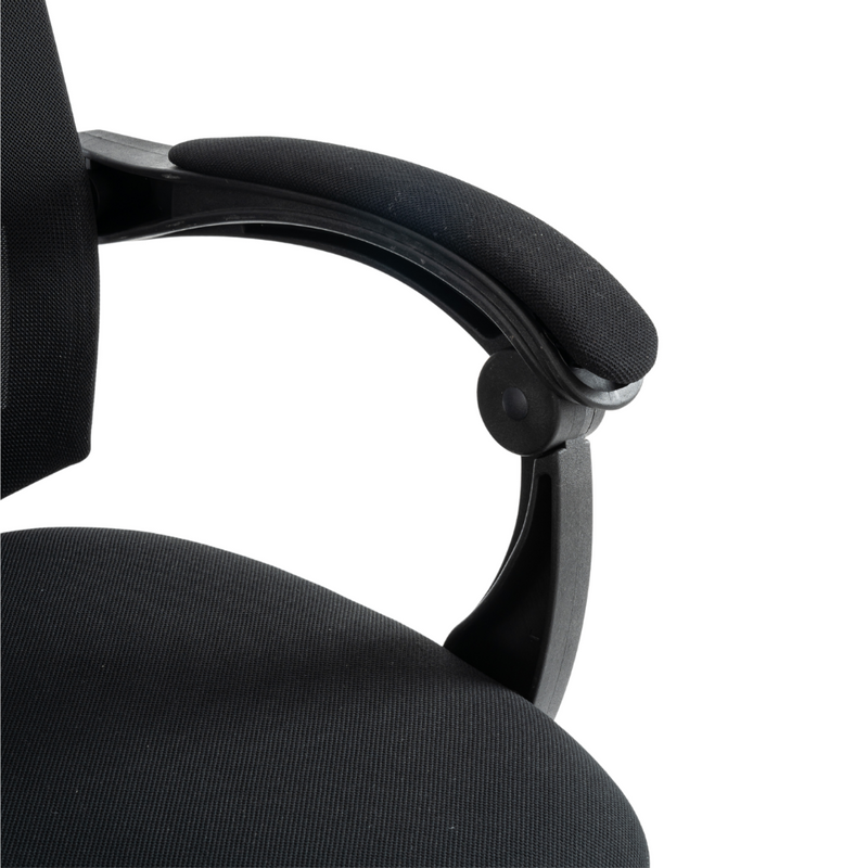 Fotel biurowy ergonomiczny obrotowy siateczkowy mesh krzesło czarny Nexus