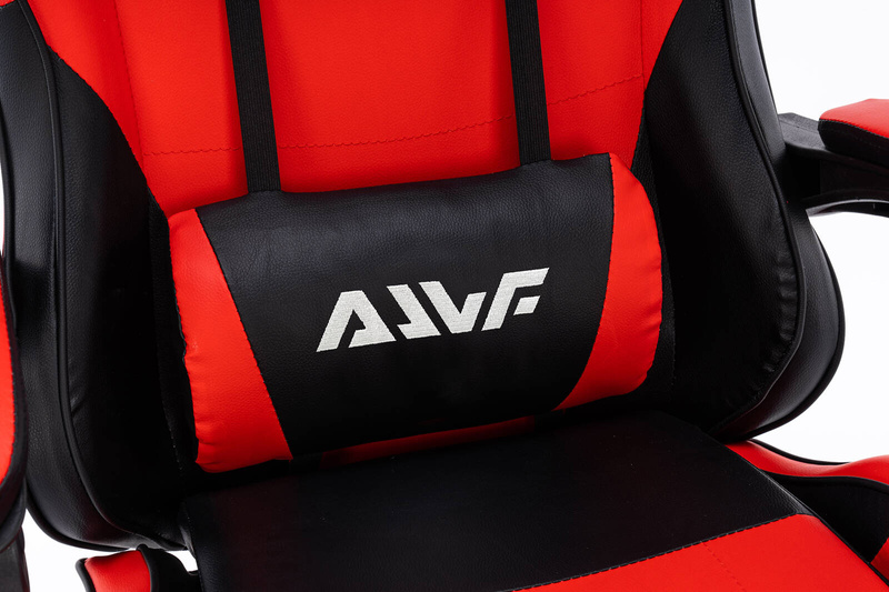 Fotel dla gracza gamingowy kubełkowy krzesło obrotowy czarno-czerwony Prince