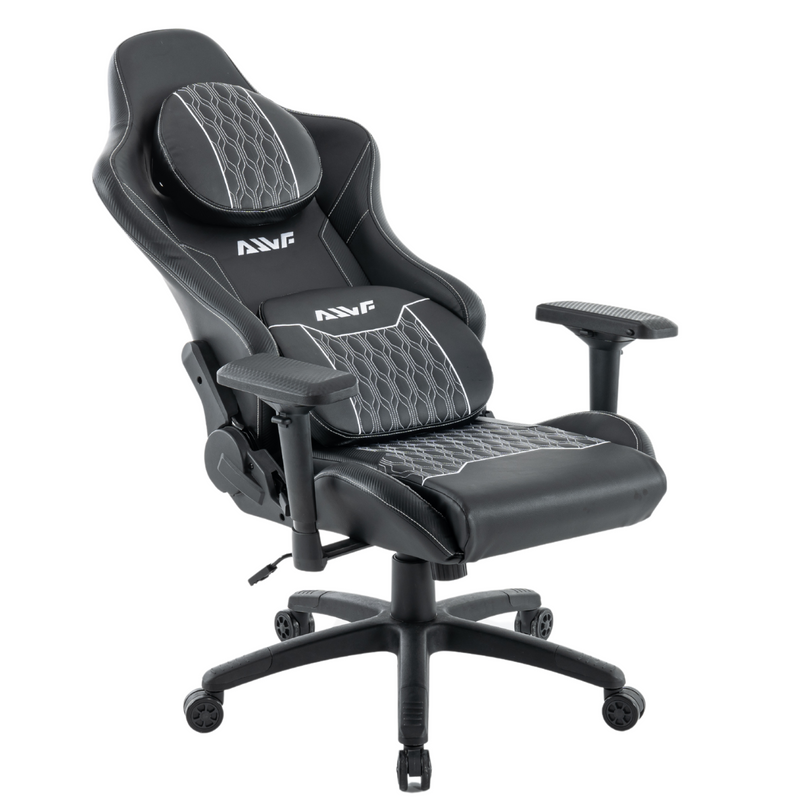 Fotel dla gracza gamingowy ergonomiczny krzesło czarny Tucker